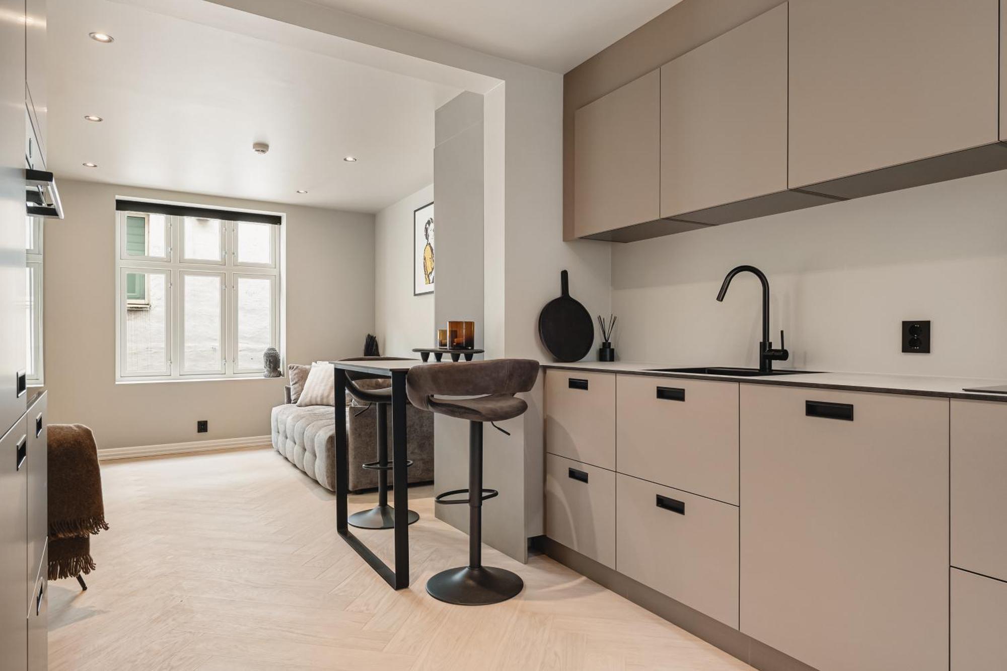 Bryggen // Floyen Living Apartment Bergen Luaran gambar