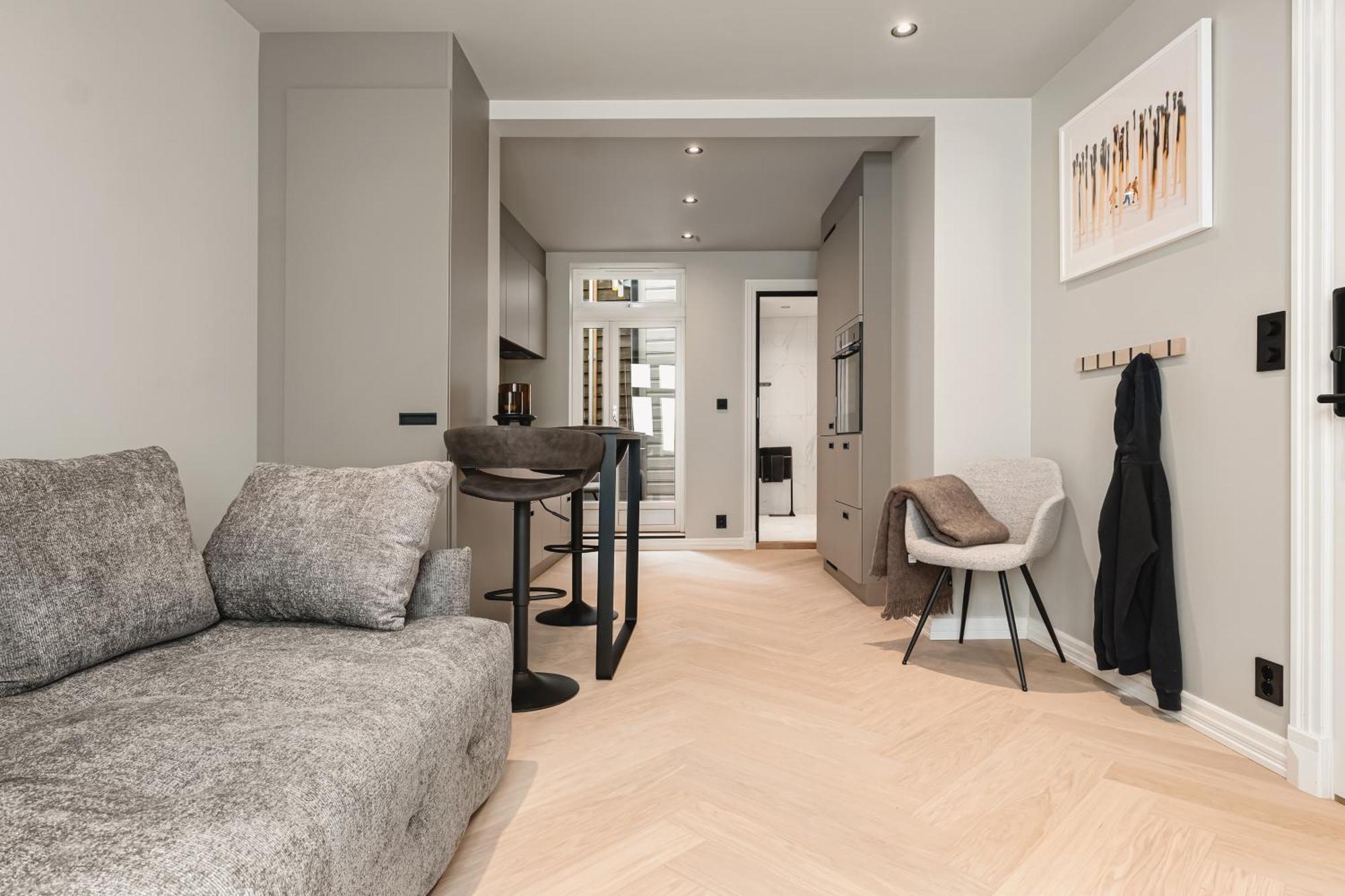 Bryggen // Floyen Living Apartment Bergen Luaran gambar