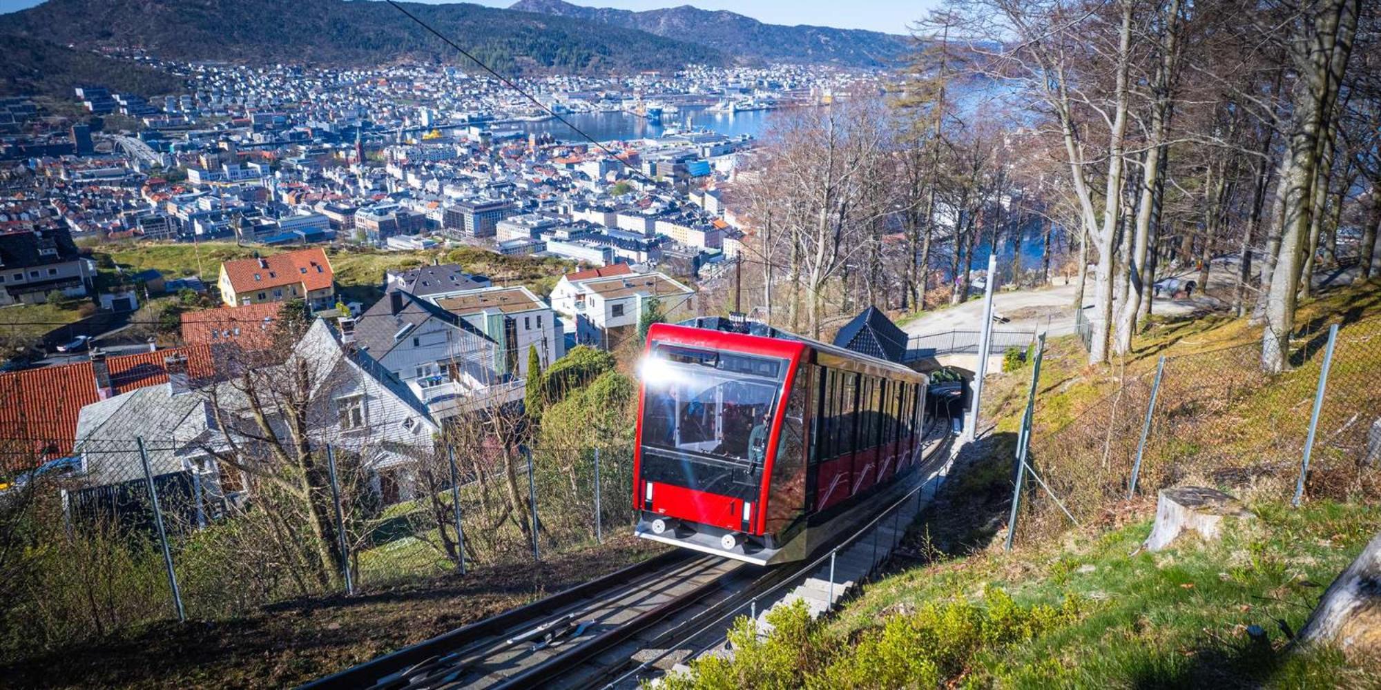 Bryggen // Floyen Living Apartment Bergen Luaran gambar