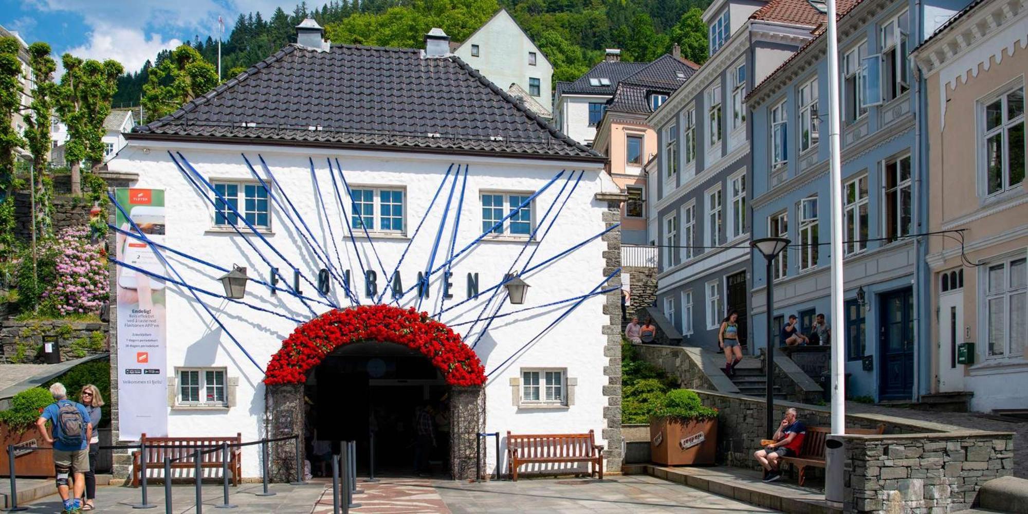 Bryggen // Floyen Living Apartment Bergen Luaran gambar