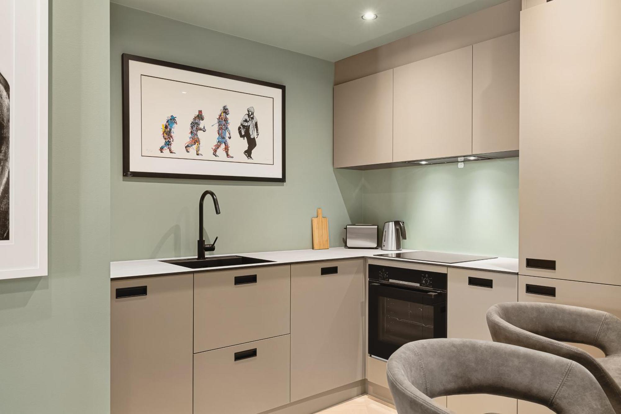 Bryggen // Floyen Living Apartment Bergen Luaran gambar